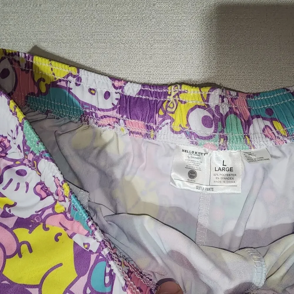 Hello kitty and friends sleep wear pants Large women's adjustable